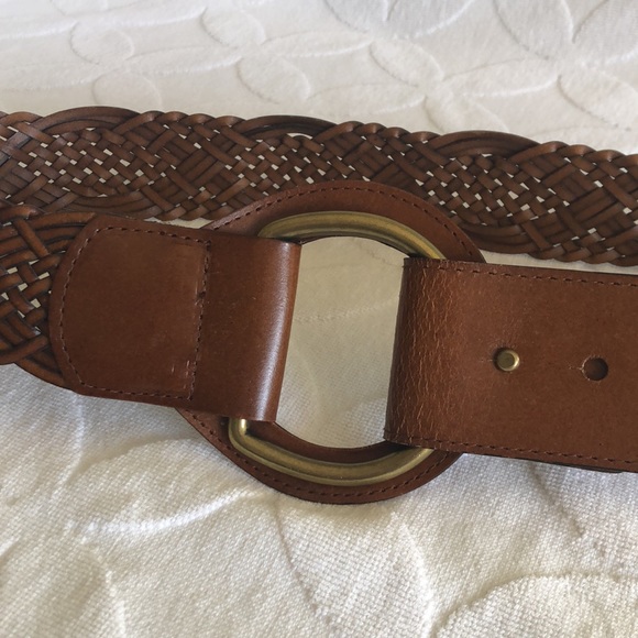 Accessories - Genuine leather braided 2” belt